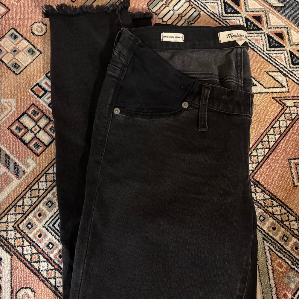 Madewell Maternity Side Panel Skinny Jeans - Size 29
